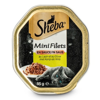 Sheba | Kattenvoeding | Saus | Mix vlees 