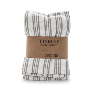 Tiseco | Handdoeken | Keuken | Taupe | 50 x 70 cm 