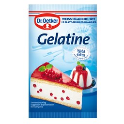 Gelatine | Blanche | Feuilles
