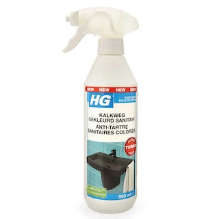 Kalkweg gekleurd sanitair