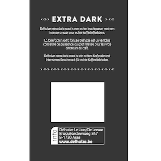 Delhaize | Café | Extra dark | 36pads 