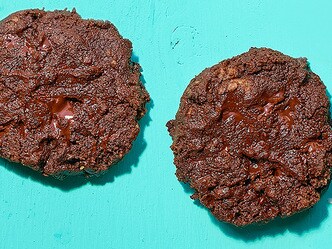 Vegan chocoladecookies