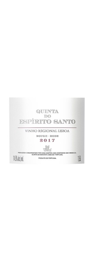 Portugal | Lisboa IGT | Quinta Espirito Santo 2017 Rood 