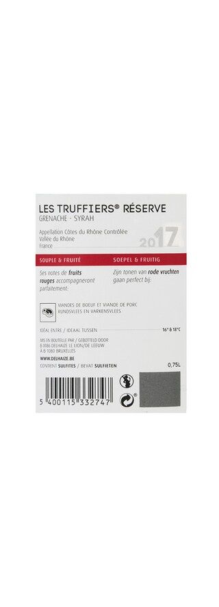 France - Frankrijk | Rhône - Côtes du Rhône AC | Les Truffiers Réserve Rouge 