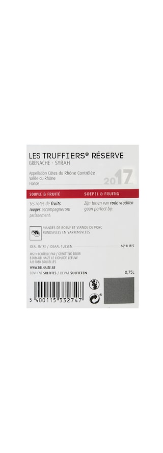 France - Frankrijk | Rhône - Côtes du Rhône AC | Les Truffiers Réserve Rood 