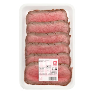 Delhaize | Gebraden rosbief gesneden 