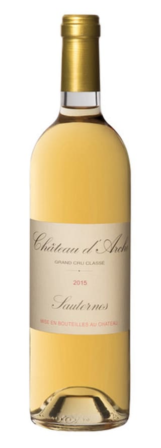 France - Frankrijk | Bordeaux - Sauternes | Château D'Arche Grand Cru Classé | Houten Kist | 2015 | Witte 