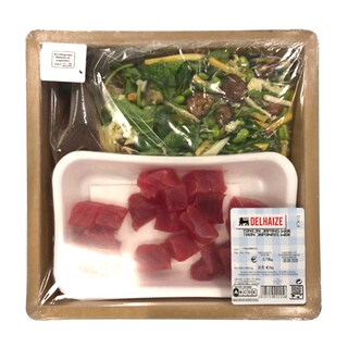 Delhaize | Wok | Tonijn | Japanse saus 