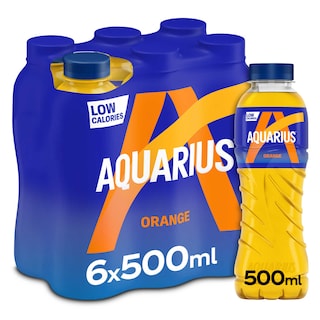 Aquarius | Orange | PET 6 x 50 cl