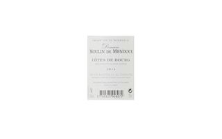 France - Frankrijk | Bordeaux - Côtes de Bourg | Domaine Moulin de Mendoce 2014 Rood 