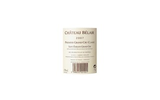 BORDEAU - SAINT EMILION GC | CHATEAU BELAIR 2007 