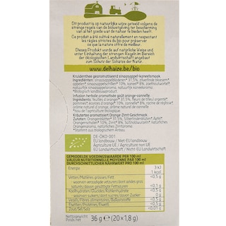 Delhaize | Bio | Kruidenthee | Goodnight | Zakjes | Bio 