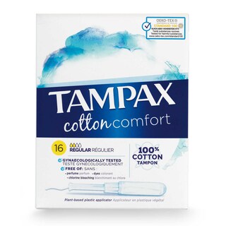 Tampax | Pearl | Tampon | Coton | Comfort | Regular 