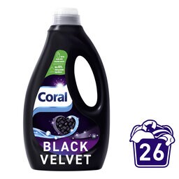 Coral | Vloeibaar wasmiddel | Black velvet 