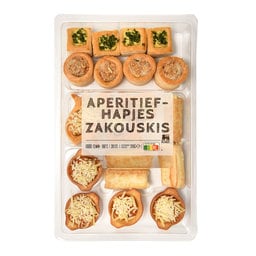 Delhaize | 20 Aperitiefhapjes 310 gr