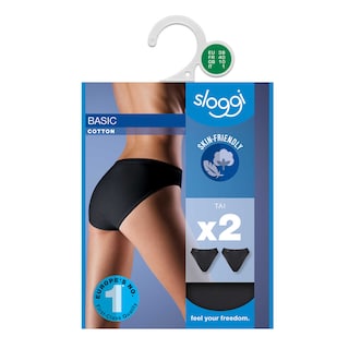 Sloggi | Slip | Basic H Tai | Noir | 40 