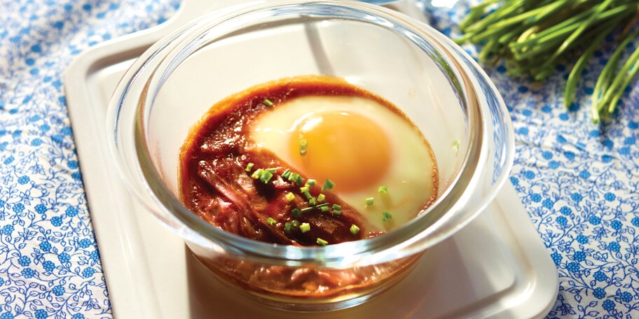 Œufs cocotte à la Zingara