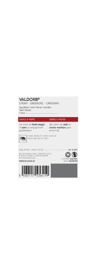 Delhaize | Valdorb Saint-Chinian 75 cl