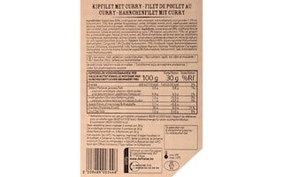 Delhaize | Filet de poulet curry +/- 150 gr
