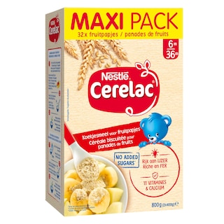 Céréale Biscuitée | Bébé | 4 mois | Maxi pack