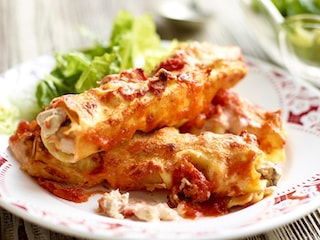 Cannelloni met champignons en ricotta