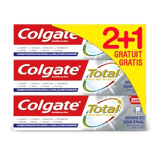 Colgate | Tandpasta | Total Ename | 2+1 gr 