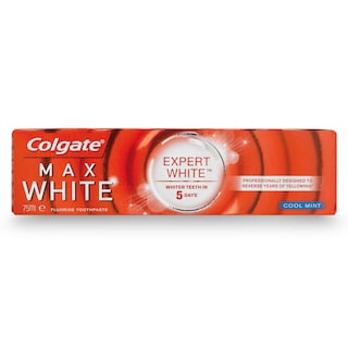 Colgate | Tandpasta | Max white | Expert white | Cool mint 