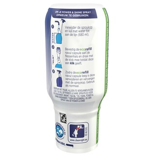 Cif | Power & Shine | Power & Shine | Ecorefill Schoonmaakmiddel | Badkamer | 70 ml 