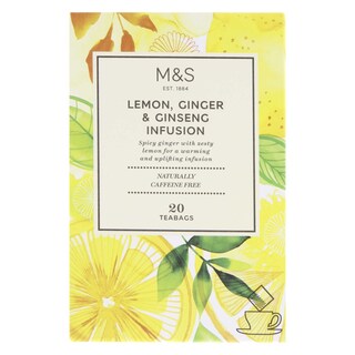 Marks&Spencer | Tea | Lemon | Ginger | Ginseng | Bag 