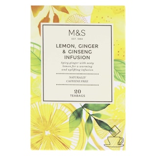 Marks&Spencer | Tea | Lemon | Ginger | Ginseng | Bag 