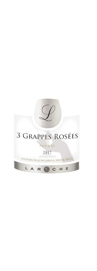 France - Frankrijk | Midi de la France - Oc IGP | Laroche OC 3 Grappes 2018 Rosé 