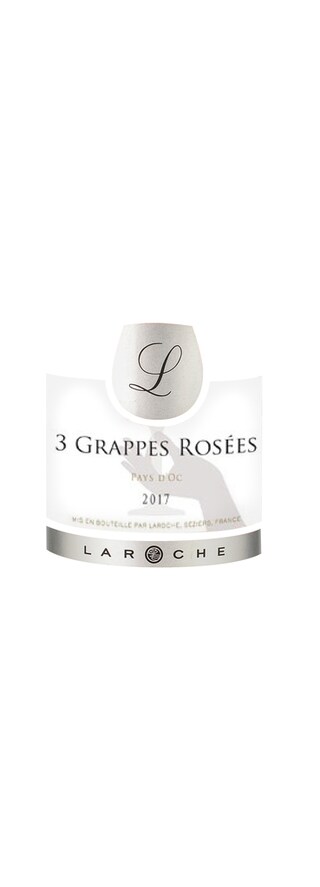 France - Frankrijk | Midi de la France - Oc IGP | Laroche OC 3 Grappes 2018 Rosé 