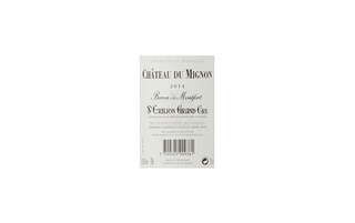 France - Frankrijk | Bordeaux - Saint Emilion GC | Château du Mignon 2014 Rood | Bio 