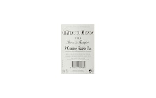 France - Frankrijk | Bordeaux - Saint Emilion GC | Château du Mignon 2014 Rood | Bio 