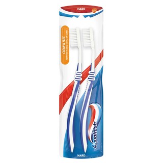 Aquafresh | 2 brosses a dents | Clean& flex | Hard 