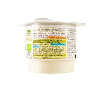Delhaize | Bio | Yoghurt | Mager | Bio 4 x 125 gr