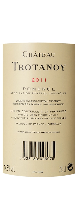 France - Frankrijk | Bordeaux - Pomerol | Château Trotanoy 2011 | Rood 