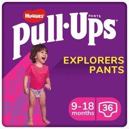 Pull Ups | Explorer | Meisjes | T4 | 9-18m