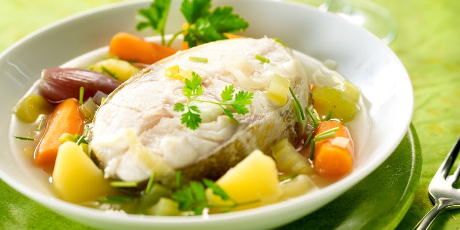 Pot-au-feu de cabillaud