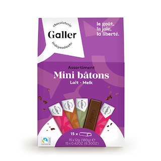 Galler | Chocolat | Mini bâtons | lait | FT 