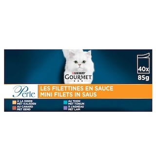 Gourmet | Perle | Kattenvoeding | Adult | Mini Filets | Mix 