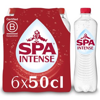 Spa | Intense | Mineraalwater | Bruisend | PET 6 x 50 cl