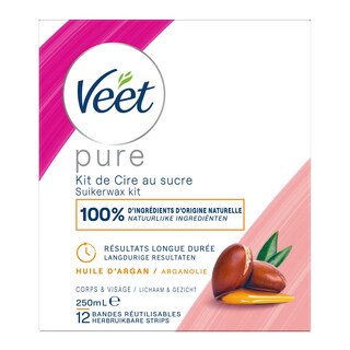 Veet | PURE | Cire Orientale Huile d'Argan 
