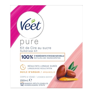 Veet | PURE | Cire Orientale Huile d'Argan 