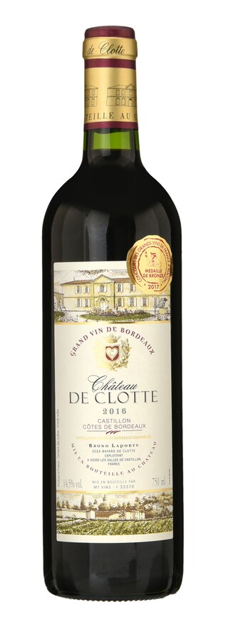 France - Frankrijk | Bordeaux - Côtes de Bordeaux | Château de Clotte 2016 