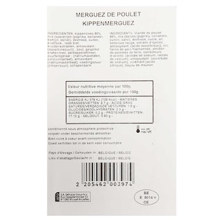 Delhaize | Kippen| Merguez | Coqardenne 