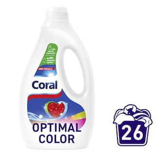 Coral | Vloeibaar wasmiddel | Optimal color 