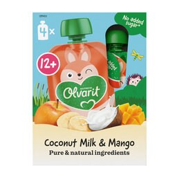 Pouch | Baby Fruitpap | Mango Kokosnoot Smoothie | 12M