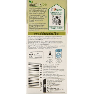 Delhaize | Bio | Melk | Verse | Volle | Bio 