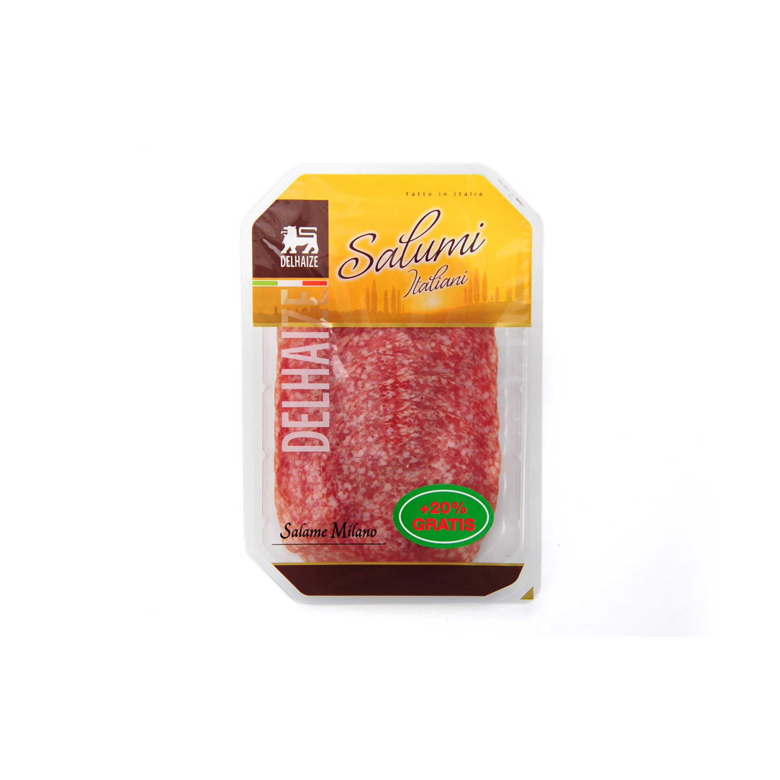 DELHAIZE SALAME MILANO + 20 108 gr Delhaize